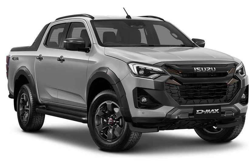 Silver 2026 Isuzu D-MAX Crew Cab Utility X-Terrain (4X4)