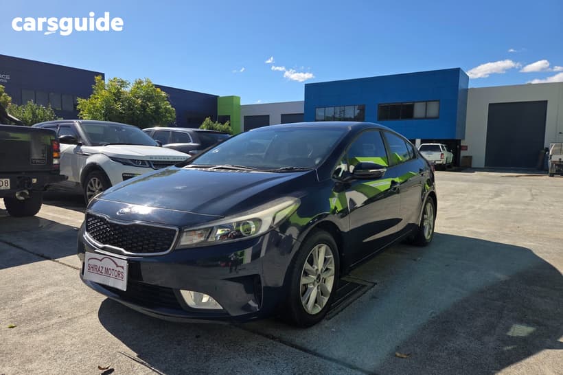 Blue 2016 Kia Cerato Sedan S Premium