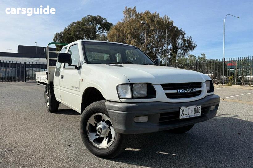 White 2001 Holden Rodeo Pickup Lx