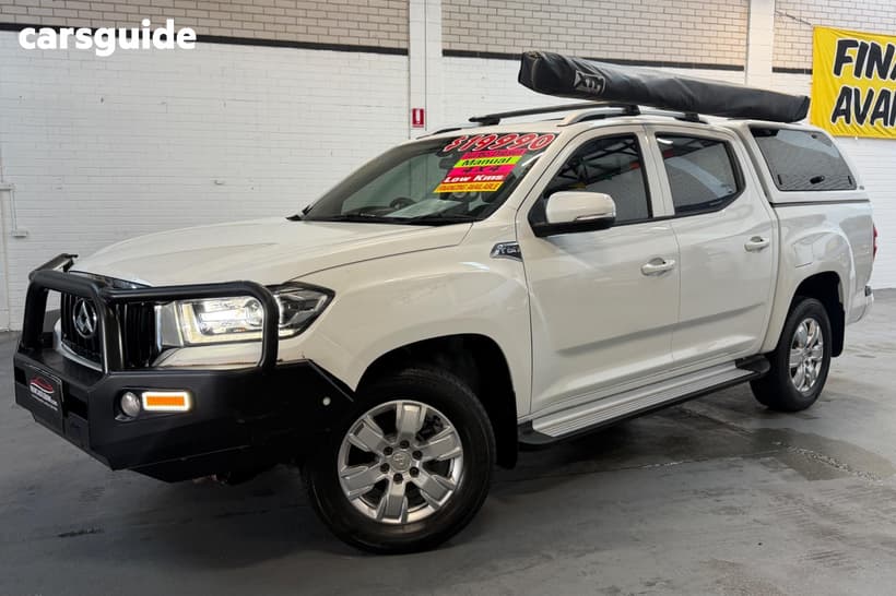 White 2018 LDV T60 Double Cab Utility Pro (4X4)
