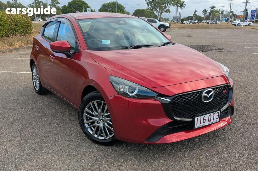 Red 2024 Mazda 2 Hatchback G15 Evolve