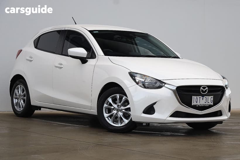 White 2019 Mazda 2 Hatchback Maxx (5Yr)