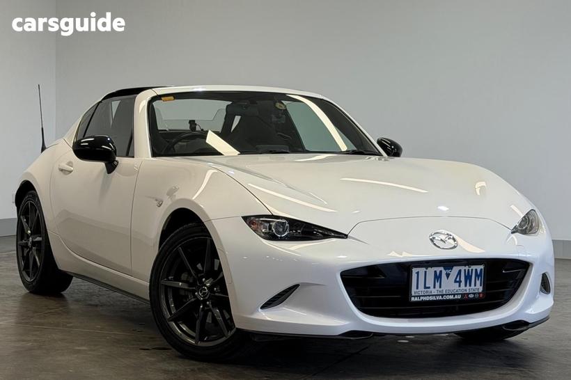 White 2017 Mazda MX-5 Convertible Roadster