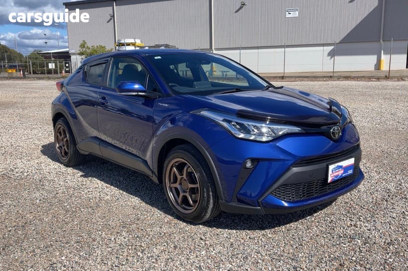 Blue 2022 Toyota C-HR Wagon Gxl (2Wd)