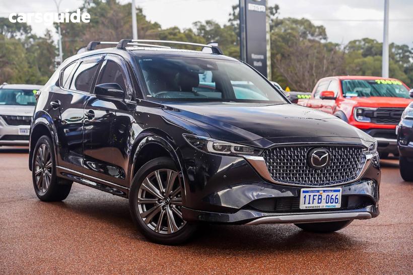 Black 2024 Mazda CX-5 Wagon G35 Akera Turbo (Awd)