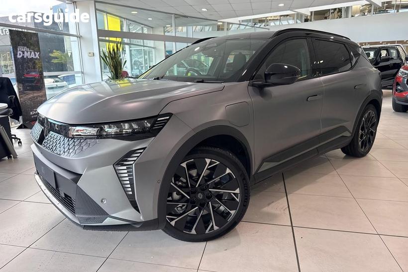 Grey 2026 Renault Scenic E-Tech Wagon Espirit Alpine Ev87