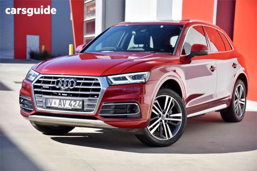 Red 2017 Audi Q5 Wagon 2.0 Tfsi Quattro Sport