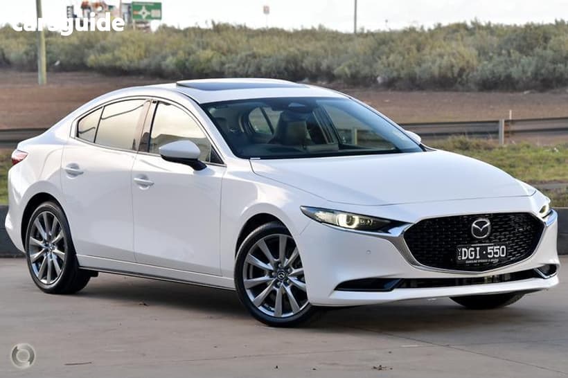 White 2025 Mazda 3 Sedan G25 Astina