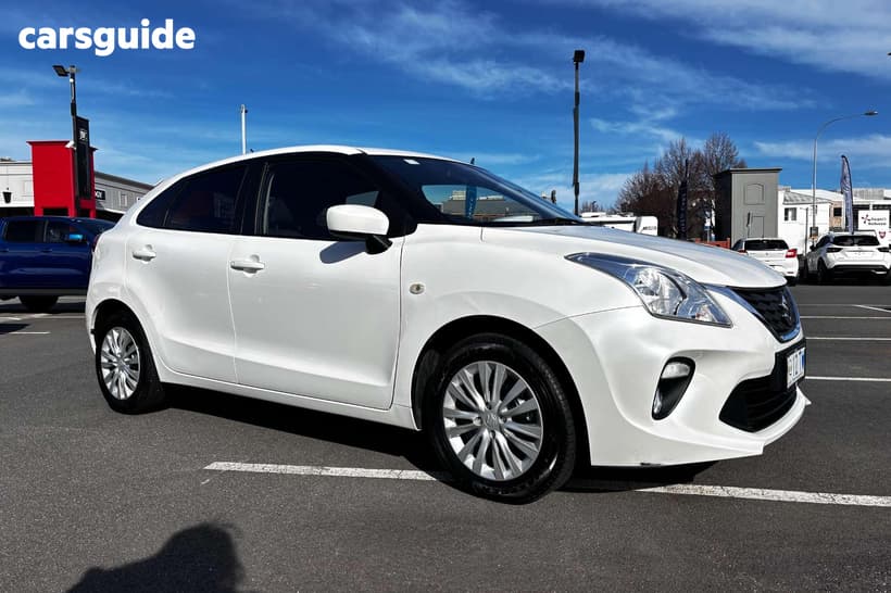White 2022 Suzuki Baleno Hatchback Gl