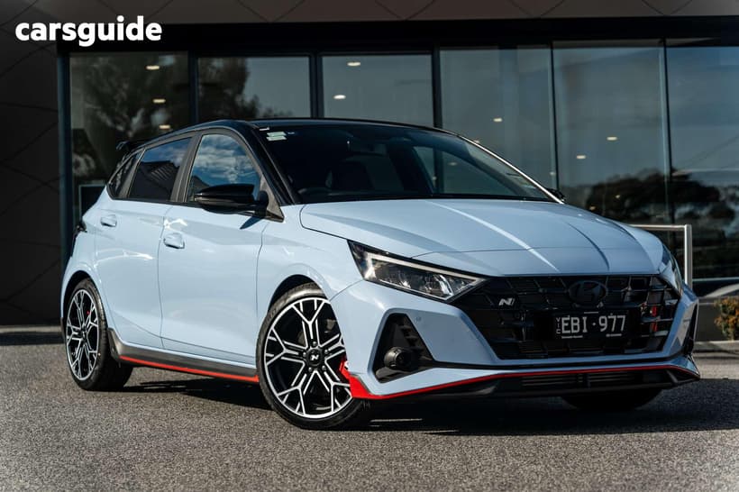 Black 2025 Hyundai I20 Hatchback N