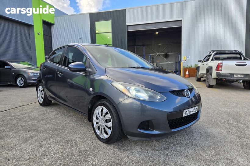 Grey 2009 Mazda 2 Hatchback Neo