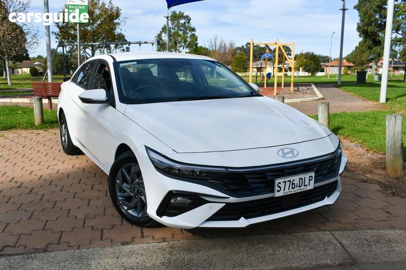White 2026 Hyundai I30 Sedan Hev 1.6P Dct