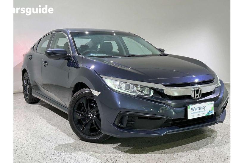 Blue 2019 Honda Civic Sedan Vti