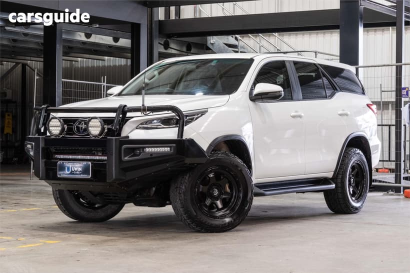 White 2021 Toyota Fortuner Wagon Gx