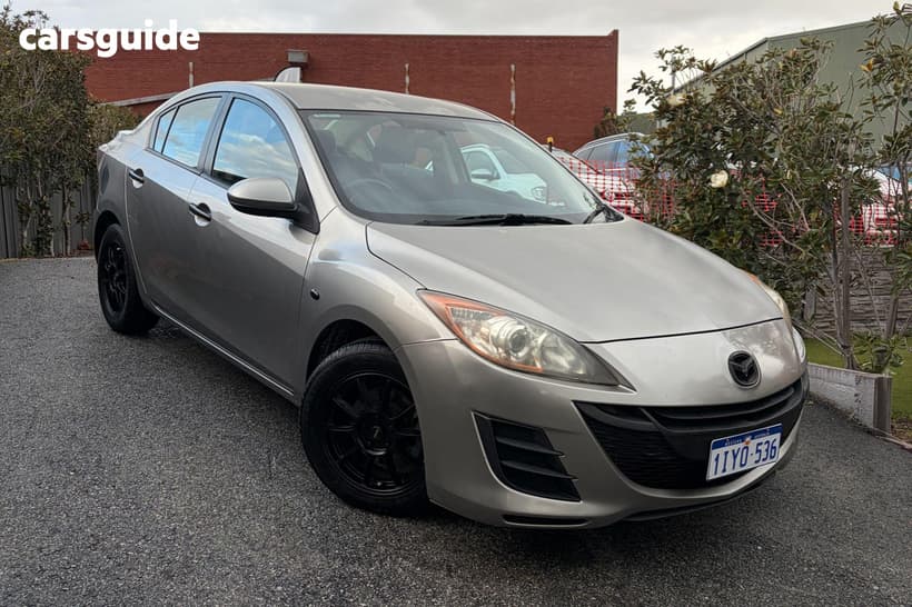 Silver 2010 Mazda Mazda3 Sedan NEO BL