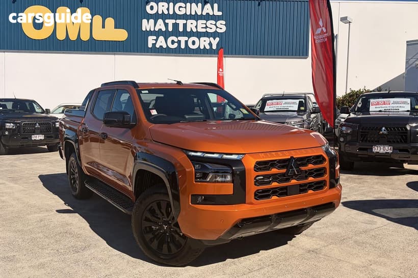 Orange 2026 Mitsubishi Triton Cab Chassis Glx (4X2)