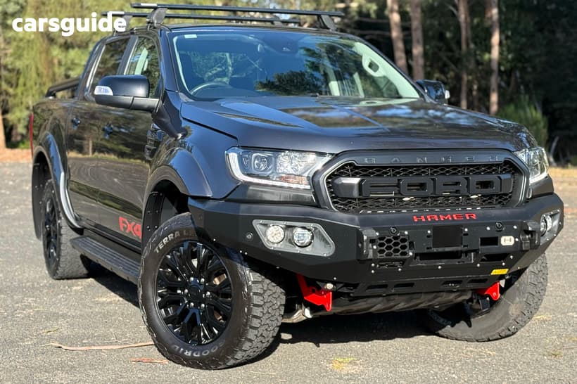 Grey 2021 Ford Ranger Double Cab Pick Up Fx4 2.0 (4X4)