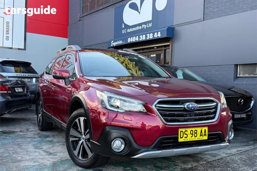 Red 2018 Subaru Outback Wagon 2.0D Premium