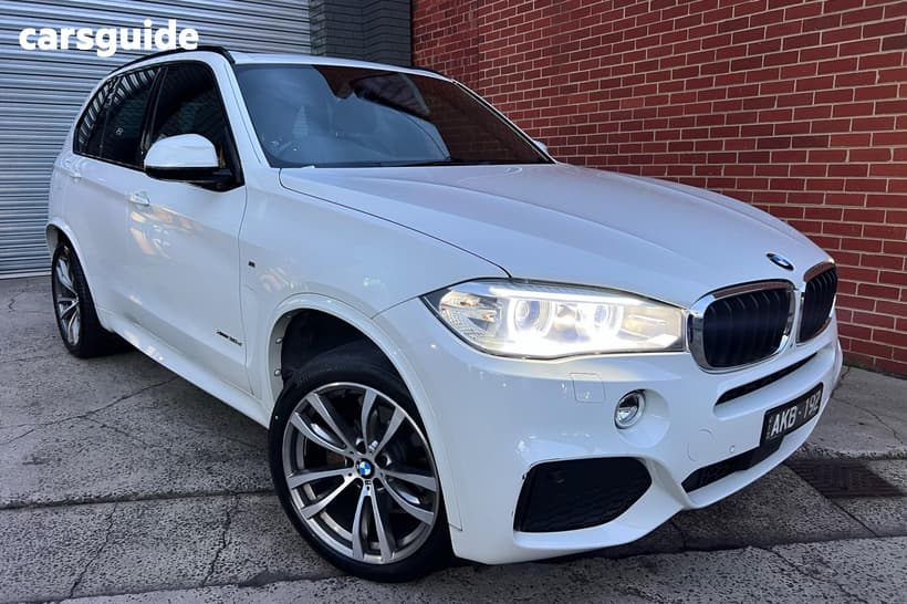 White 2016 BMW X5 Wagon Xdrive 30D