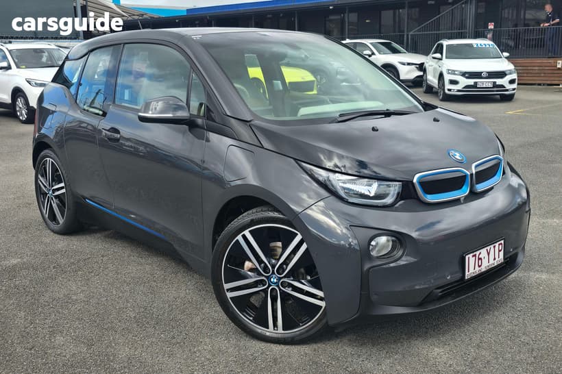 Blue 2015 BMW I3 Hatchback