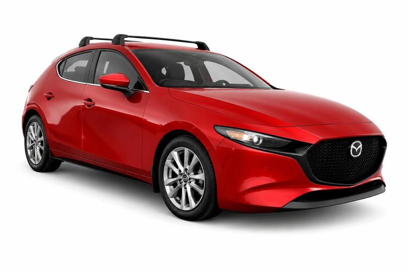 Red 2019 Mazda 3 Hatchback G20 Pure