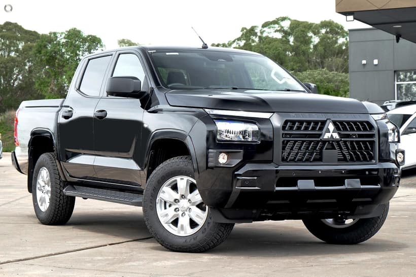 Black 2026 Mitsubishi Triton Cab Chassis Glx (4X2)