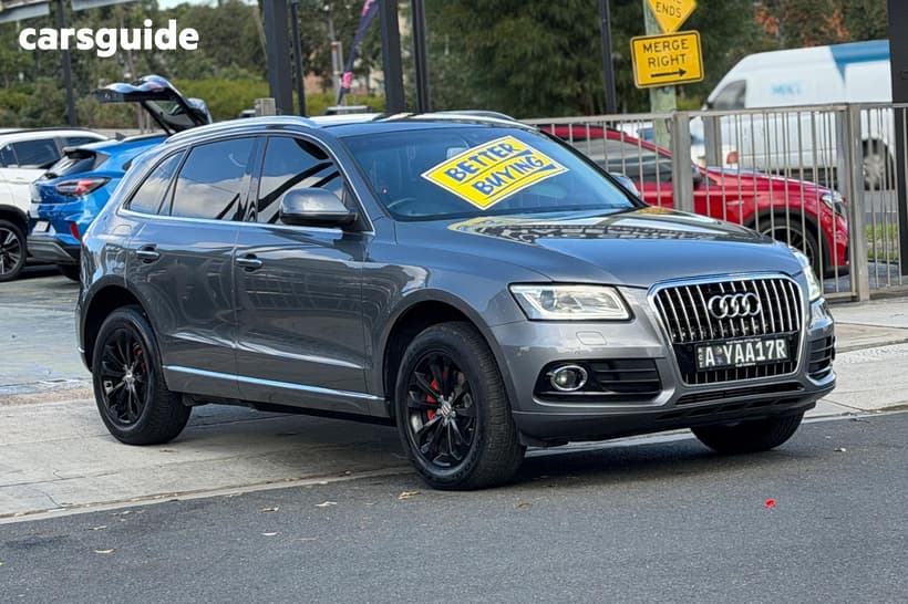 Grey 2015 Audi Q5 Wagon 2.0 Tdi Quattro