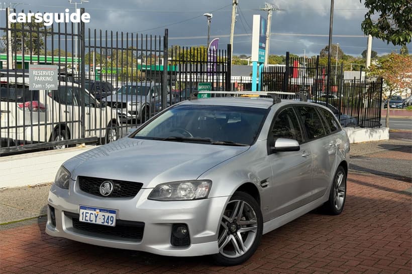 Silver 2011 Holden Commodore Sportswagon Sv6