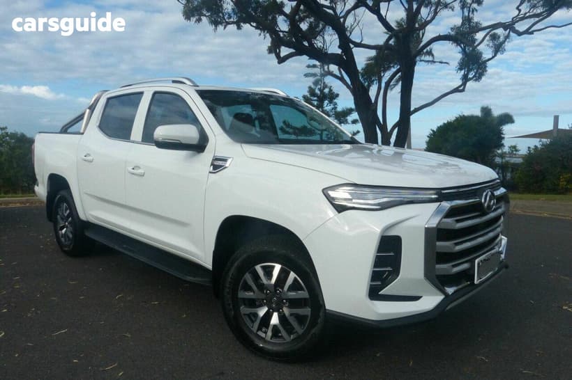 White 2024 LDV T60 Double Cab Utility Max Pro (4X4)