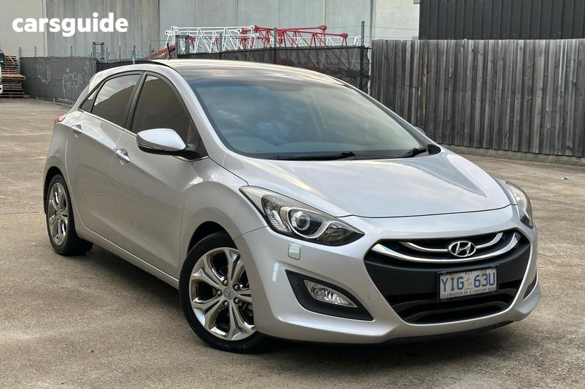 Silver 2012 Hyundai I30 Hatchback Premium 1.6 Crdi