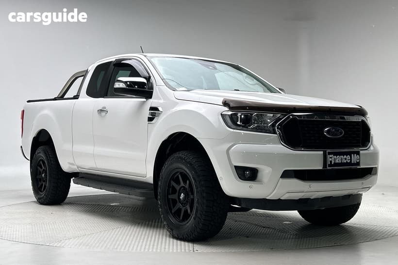 White 2021 Ford Ranger Super Cab Utility Xlt 2.0 (4X4)