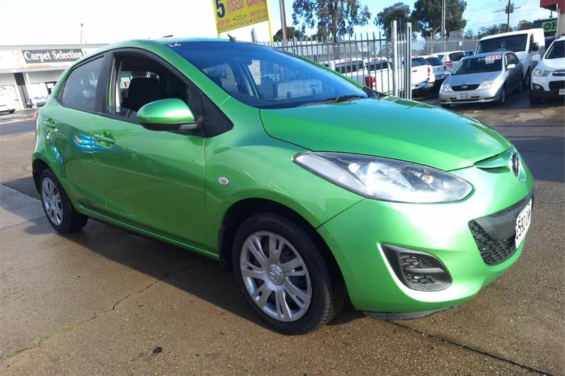 Green 2012 Mazda 2 Hatchback Neo