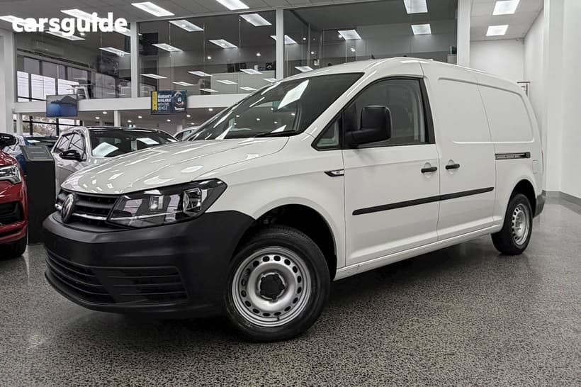White 2019 Volkswagen Caddy Van Maxi Crewvan Tdi250