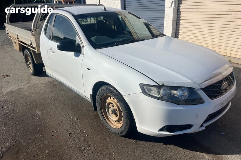 White 2011 Ford Falcon Cab Chassis