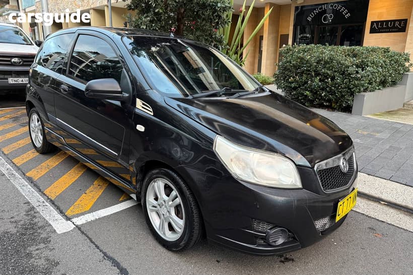 Black 2010 Holden Barina Hatchback