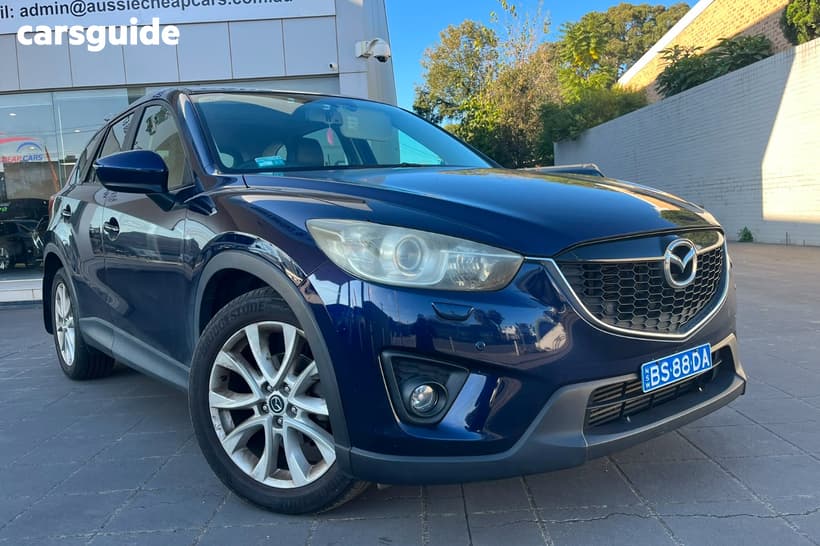 Blue 2012 Mazda CX-5 Wagon Grand Tourer (4X4)