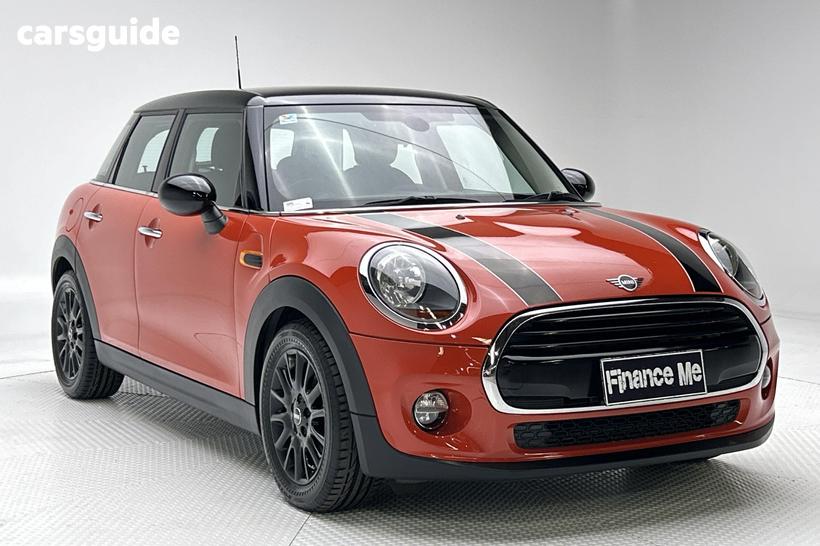 Orange 2018 Mini Cooper Hatchback 5D Hatch