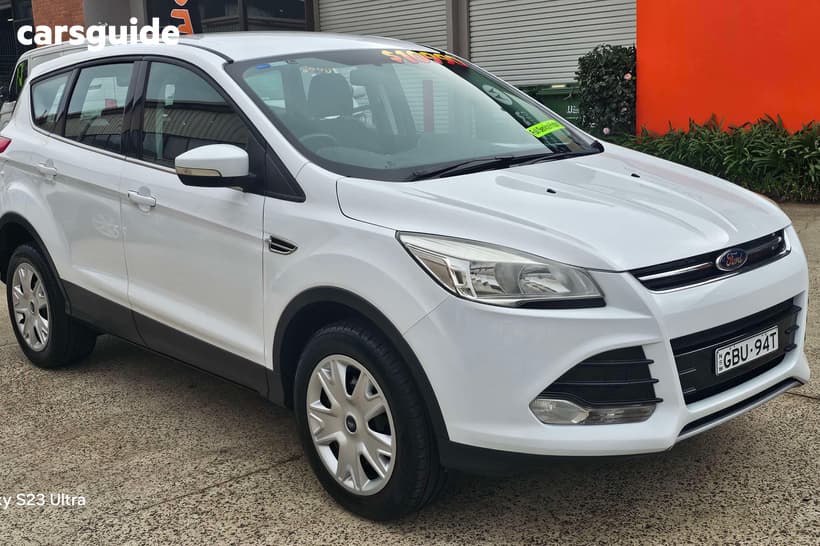 White 2014 Ford Kuga Wagon Ambiente (Awd)