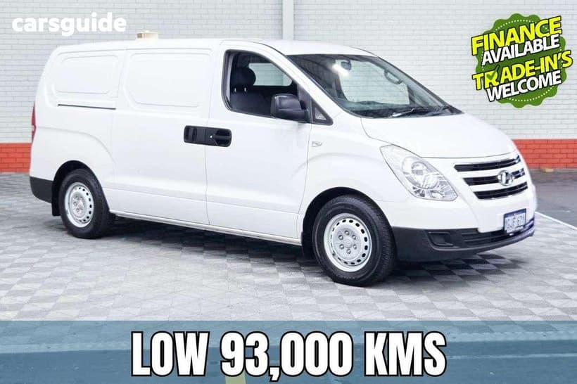 White 2017 Hyundai Iload Van 3S Twin Swing