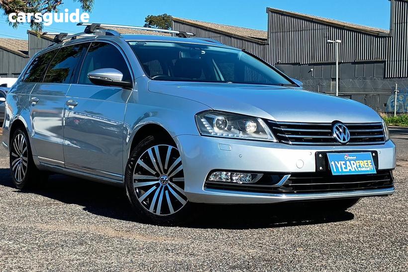Silver 2015 Volkswagen Passat Wagon 130 Tdi Highline