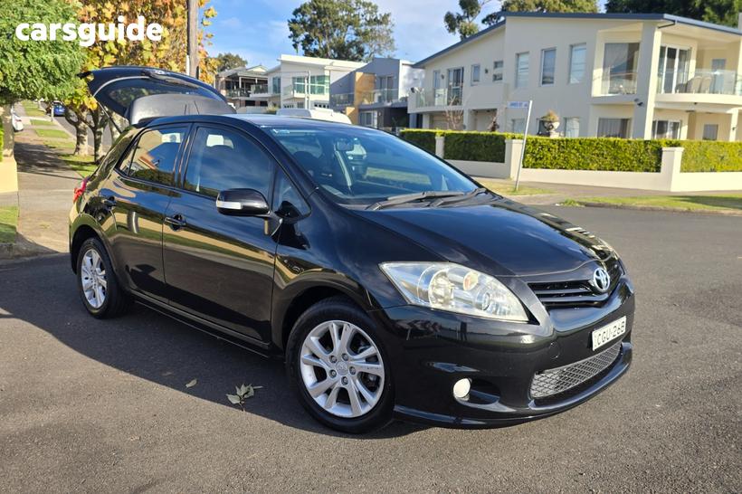 Black 2012 Toyota Corolla Hatchback Ascent Sport