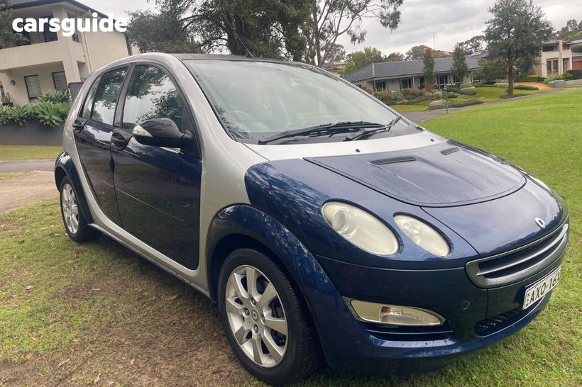 Blue 2005 Smart Forfour Hatchback Pulse