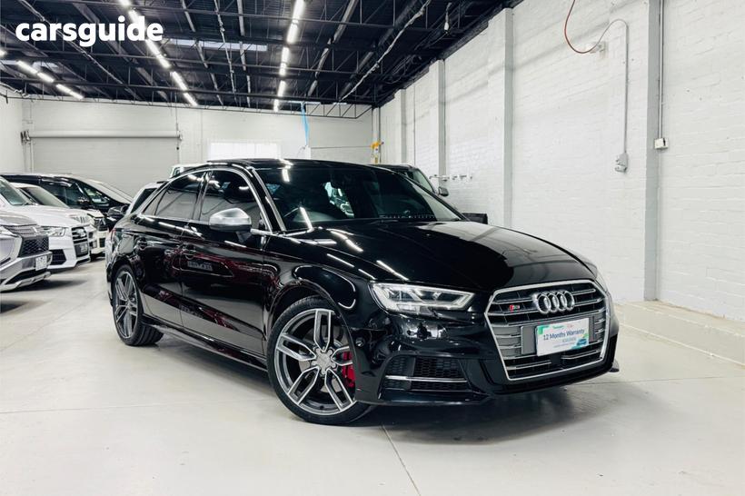 Black 2016 Audi S3 Sedan 2.0 Tfsi S Tronic