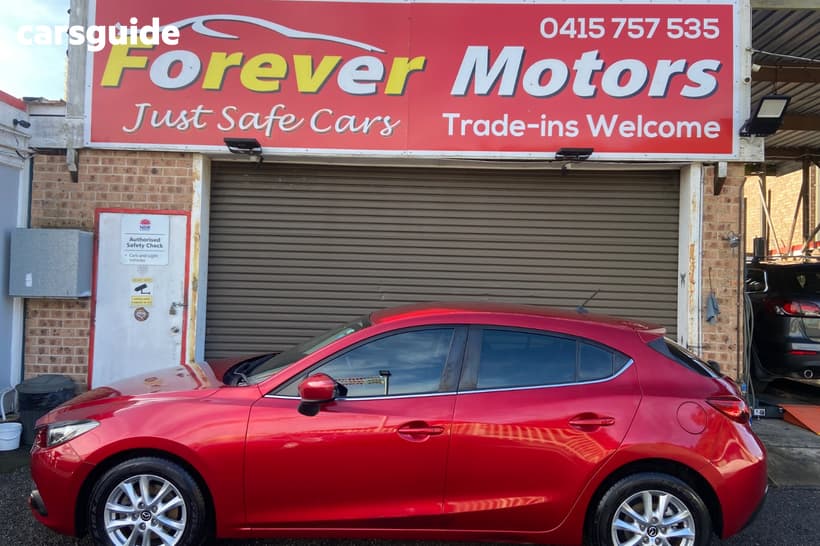 Red 2016 Mazda 3 Hatchback Maxx