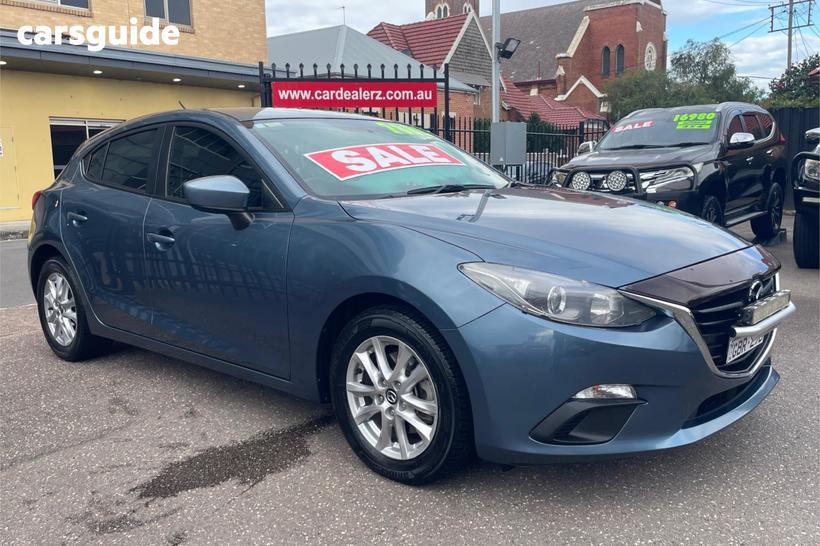 Blue 2015 Mazda 3 Hatchback Neo