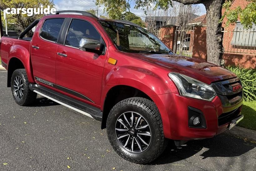 Red 2019 Isuzu D-MAX Crew Cab Utility X-Runner Ltd Ed Red (4X4)