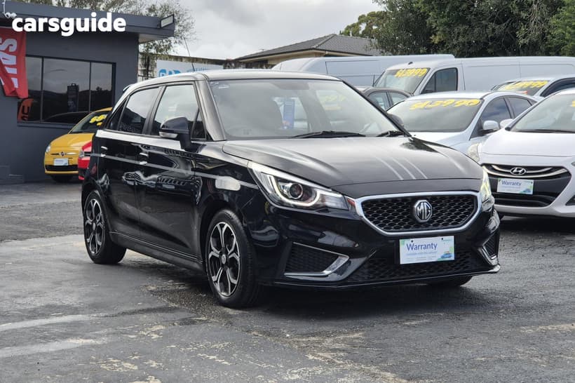 Black 2021 MG MG3 Hatchback Excite (With Navigation)