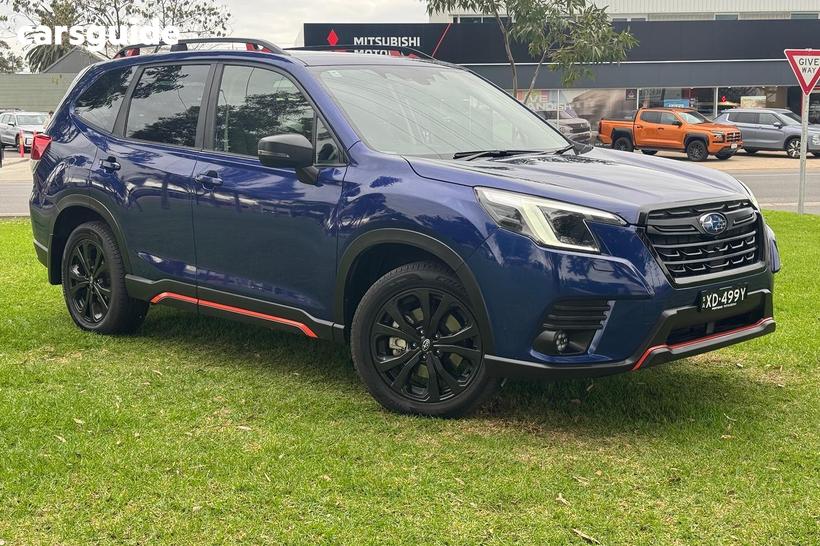 Blue 2023 Subaru Forester Wagon 2.5I Sport (Awd)