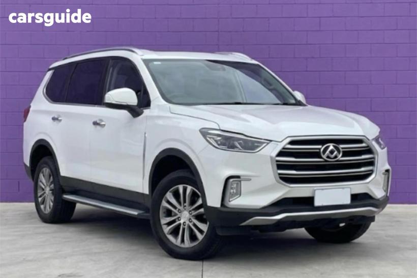 White 2022 LDV D90 Wagon (2Wd)