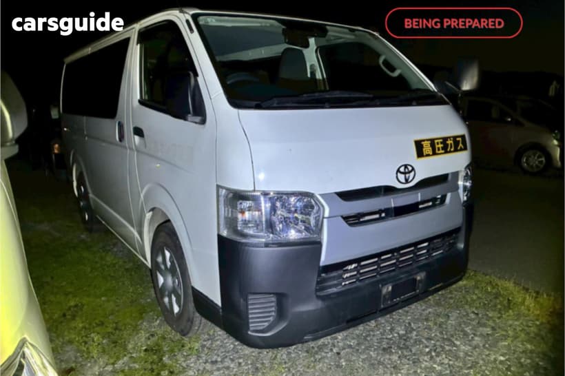 White 2020 Toyota HiAce Commercial DX